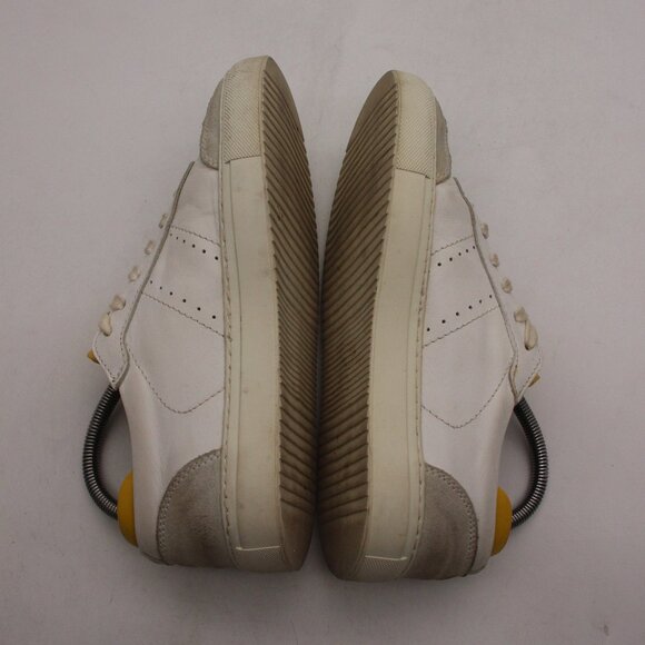 Axel Arigato Women's  Size 8.5 Gray White Leather Low Top Sneakers - Picture 6 of 11